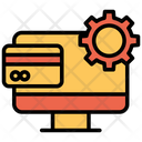 پیش‌نمایش فایل setting-online-payment-3 از پک امنیت سایبری – سبک خطی تک‌رنگ – جلد ۲