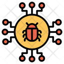 پیش‌نمایش فایل bug-432 از پک امنیت سایبری – سبک خطی تک‌رنگ – جلد ۱
