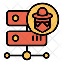 پیش‌نمایش فایل hacker-hosting-3 از پک امنیت سایبری – سبک خطی تک‌رنگ – جلد ۱