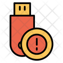 پیش‌نمایش فایل info-pendrive-3 از پک امنیت سایبری – سبک خطی تک‌رنگ – جلد ۱