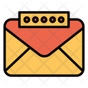 پیش‌نمایش فایل password-mail-3 از پک امنیت سایبری – سبک خطی تک‌رنگ – جلد ۱