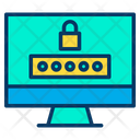 پیش‌نمایش فایل password-210 از پک امنیت سایبری – سبک خطی رنگی – جلد ۲