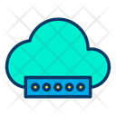 پیش‌نمایش فایل password-cloud-1 از پک امنیت سایبری – سبک خطی رنگی – جلد ۲