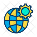 پیش‌نمایش فایل setting-globe-3 از پک امنیت سایبری – سبک خطی رنگی – جلد ۲