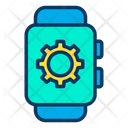 پیش‌نمایش فایل setting-smartwatch-4 از پک امنیت سایبری – سبک خطی رنگی – جلد ۲