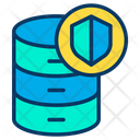 پیش‌نمایش فایل shield-database-1 از پک امنیت سایبری – سبک خطی رنگی – جلد ۲