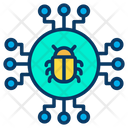 پیش‌نمایش فایل bug-434 از پک امنیت سایبری – سبک خطی رنگی – جلد ۱