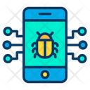 پیش‌نمایش فایل bug-mobile-4 از پک امنیت سایبری – سبک خطی رنگی – جلد ۱