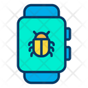 پیش‌نمایش فایل bug-smartwatch-4 از پک امنیت سایبری – سبک خطی رنگی – جلد ۱