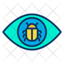 پیش‌نمایش فایل bug-view-4 از پک امنیت سایبری – سبک خطی رنگی – جلد ۱