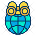 پیش‌نمایش فایل globe-1196 از پک امنیت سایبری – سبک خطی رنگی – جلد ۱