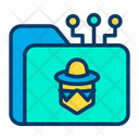 پیش‌نمایش فایل hacker-folder-4 از پک امنیت سایبری – سبک خطی رنگی – جلد ۱