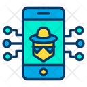پیش‌نمایش فایل hacker-mobile-4 از پک امنیت سایبری – سبک خطی رنگی – جلد ۱
