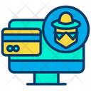 پیش‌نمایش فایل hacker-online-payment-4 از پک امنیت سایبری – سبک خطی رنگی – جلد ۱