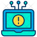 پیش‌نمایش فایل info-laptop-4 از پک امنیت سایبری – سبک خطی رنگی – جلد ۱