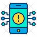 پیش‌نمایش فایل info-mobile-4 از پک امنیت سایبری – سبک خطی رنگی – جلد ۱