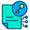 پیش‌نمایش فایل secure-file-64 از پک امنیت سایبری – سبک خطی رنگی – جلد ۱