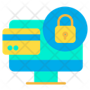 پیش‌نمایش فایل lock-online-payment-3 از پک امنیت سایبری – سبک فلت – جلد ۲