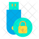 پیش‌نمایش فایل lock-pendrive-4 از پک امنیت سایبری – سبک فلت – جلد ۲
