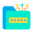 پیش‌نمایش فایل password-folder-3 از پک امنیت سایبری – سبک فلت – جلد ۲