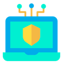 پیش‌نمایش فایل secure-laptop-37 از پک امنیت سایبری – سبک فلت – جلد ۲