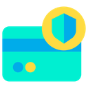 پیش‌نمایش فایل shield-credit-card-2 از پک امنیت سایبری – سبک فلت – جلد ۲