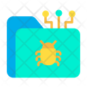 پیش‌نمایش فایل bug-folder-6 از پک امنیت سایبری – سبک فلت – جلد ۱