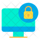 پیش‌نمایش فایل lock-computer-2 از پک امنیت سایبری – سبک فلت – جلد ۱