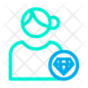 پیش‌نمایش فایل diamond-user-5 از پک پروفایل