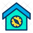 پیش‌نمایش فایل home-compass-4 از پک نقشه و ناوبری