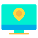 پیش‌نمایش فایل monitor-location-6 از پک نقشه و ناوبری