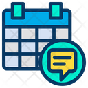 پیش‌نمایش فایل chat-calendar-4 از پک لجستیک و ارسال