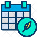 پیش‌نمایش فایل feather-calendar-4 از پک لجستیک و ارسال