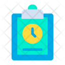 پیش‌نمایش فایل clock-clipboard-5 از پک لجستیک و ارسال