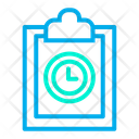 پیش‌نمایش فایل clock-clipboard-8 از پک تاسکس