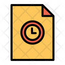 پیش‌نمایش فایل clock-document-3 از پک تاسکس