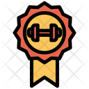 پیش‌نمایش فایل fitness-badge از پک تناسب اندام