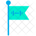 پیش‌نمایش فایل gym-flag از پک تناسب اندام