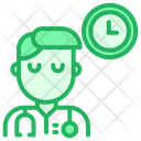 پیش‌نمایش فایل doctor-with-clock-2 از پک پزشک و فروشگاه