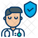 پیش‌نمایش فایل doctor-with-shield-2 از پک پزشک و فروشگاه