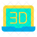 پیش‌نمایش فایل 3d-laptop از پک تکنولوژی