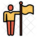 پیش‌نمایش فایل space-flag-13 از پک فضا