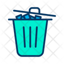 پیش‌نمایش فایل trash-bin-48 از پک بهداشت و نظافت