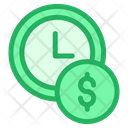 پیش‌نمایش فایل dollar-clock-2 از پک بانکداری و امور مالی – جلد ۱