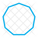 پیش‌نمایش فایل nonagon از پک اشکال