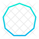 پیش‌نمایش فایل nonagon-2 از پک اشکال