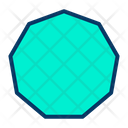 پیش‌نمایش فایل nonagon-3 از پک اشکال