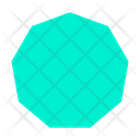 پیش‌نمایش فایل nonagon-5 از پک اشکال