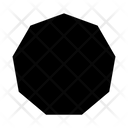 پیش‌نمایش فایل nonagon-6 از پک اشکال