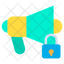 پیش‌نمایش فایل lock-megaphone از پک امنیت